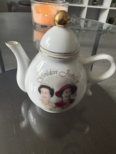 GOLDEN JUBILEE COMMEMORATIVE TEAPOT(2002)-NEW IN BOX.