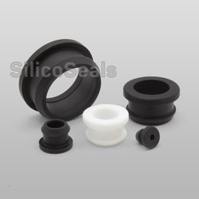 Rubber Silicone Grommet Snap-On Open Hole Plug Bung Wire Cable Bush (4.5-50.6mm)