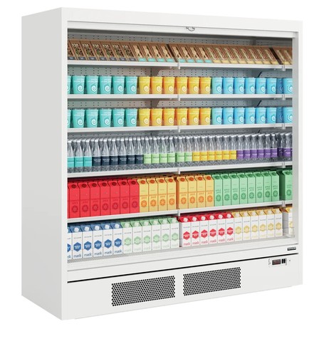 New multideck display fridge - new,
