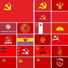 Communist Party Flag Bangladesh Belarus Bhutan Brazil Cambodia Canada Chile Laos