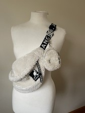 Kangol X H&M Cream Fluffy Faux