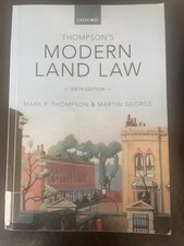 Thompson's Modern Land Law |