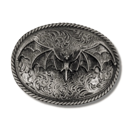 Bat oval belt - oval, buckle