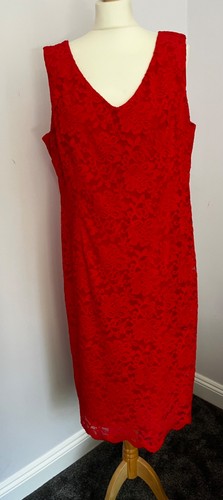 Gina bacconi red - lace, occasion
