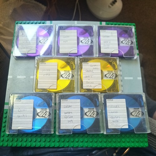 Maxell minidiscs colour - maxell,