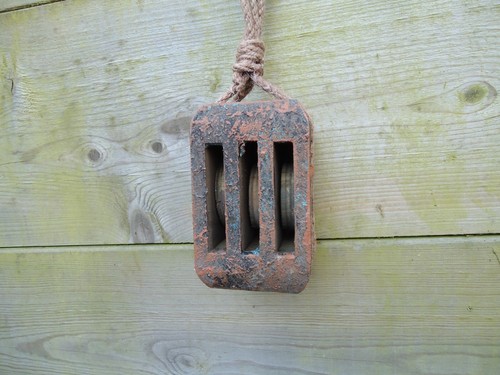 Rigging rope pulley block ship - rigging,