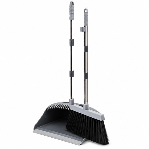Long handled broom and - long,