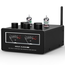 T6PRO 2 Channel Tube Amplifier HIFI Bluetooth Stereo Audio Amp 300W w/VU Meter