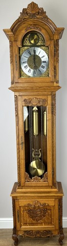 Grandfather clock vintage - grandfather,