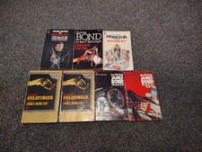 JAMES BOND 007 BOOKS Paperback Job Lot Bundle - 7 Novels - Vintage 