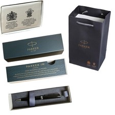Personalised Engraved PARKER Ballpoint Pens Gift Boxed and Bagged Teacher Gift