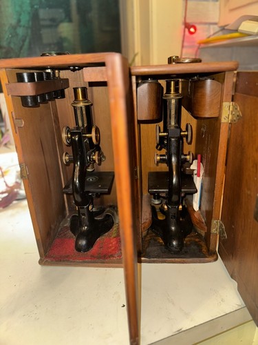 Pair antique bausch - pair!, &