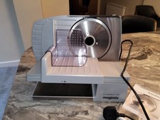 Magimix meat slicer, grey in colour with 11 different settings