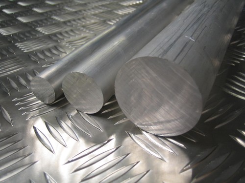 Aluminium round bar rod - aluminium, 3/16"