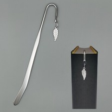 Silver Leaf Bookmark –