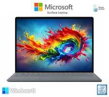 Microsoft Surface Laptop 13.5"  Touch screen i5 8GB RAM 256GB NVMe Win 11 Pro