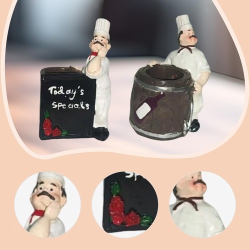 Chef statue small sculpture - statue,