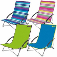 Low Folding Beach Chair Camping Festival Beach Pool Picnic Deckchair Lounger