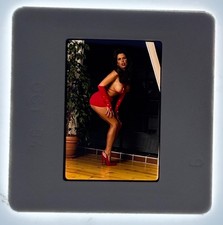 Nicky Norman. 4 Hot Sexy 1990s Glamour Model 35mm UNIQUE Photos Set Slides NUDE