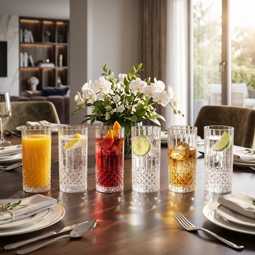 Pack crystal effect plastic - 6,