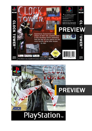 Clock tower horror game - clock,