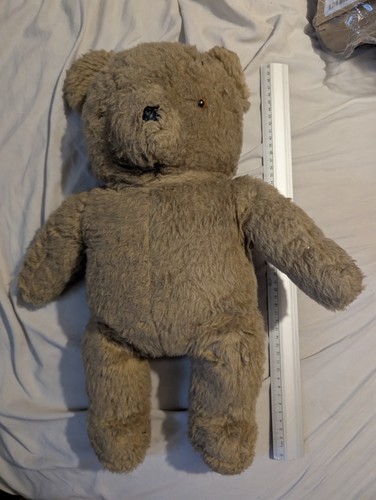 Vintage teddy bear large plush - vintage,