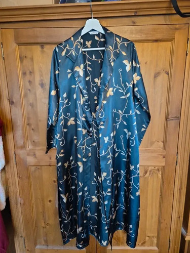 Michael satin kimono - m&s,