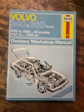 Haynes Volvo 340 and 360 1976-85 Owner's Workshop Manual: Hardcover 