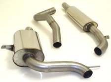 FMS 76mm Sports Exhaust System Centre Renault Megane III Type Z RS Trophy 2009 Onwards