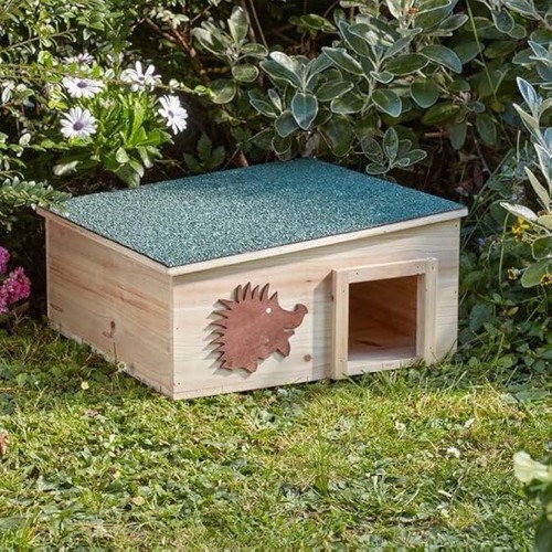 Garden mile wooden - mile, hedgehog