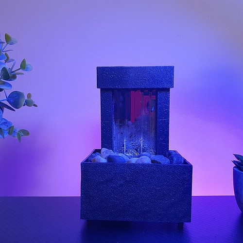 Tabletop fountain indoor - tabletop,