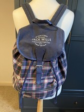 Jack Wills Blue & Pink Tartan