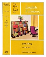 GLOAG, JOHN (1896-1981) English furniture 1973 Hardcover