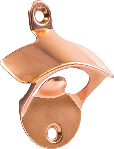 Wall mounted bottle opener - mounted,
