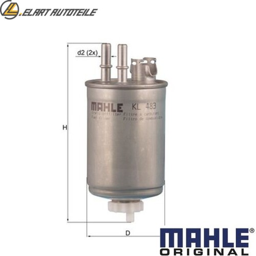 Fuel filter 483 for ford - kl,