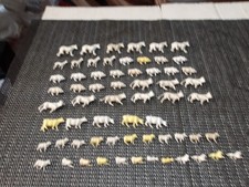 AIRFIX 1.72 FARM STOCK, 63 INC. SHIRE HORSES,BULLS,COWS,SHEEP ECT.SEE PHOTOS.