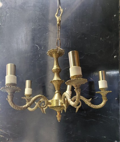 Vintage heavy brass arm - vintage,