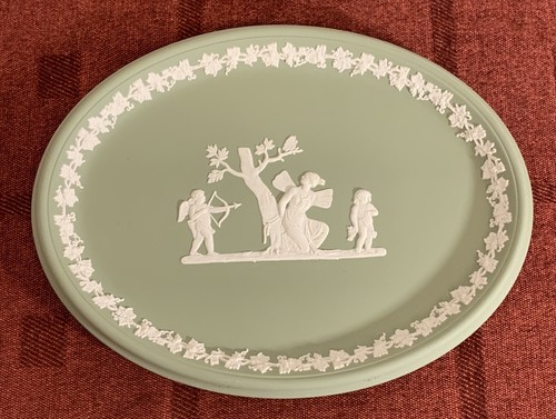 Wedgwood green jasperware - wedgwood,