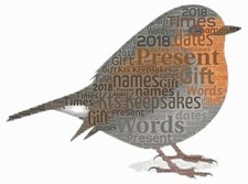 word art picture personalised