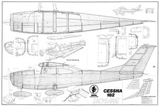 Marutaka / royal Cessna 182 plans 72" span