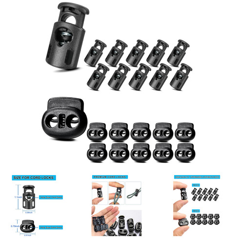 20pcs cord locks for - cord,