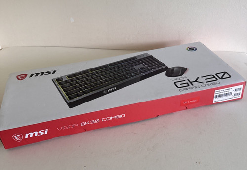 Msi vigor gk30 combo rgb - vigor,