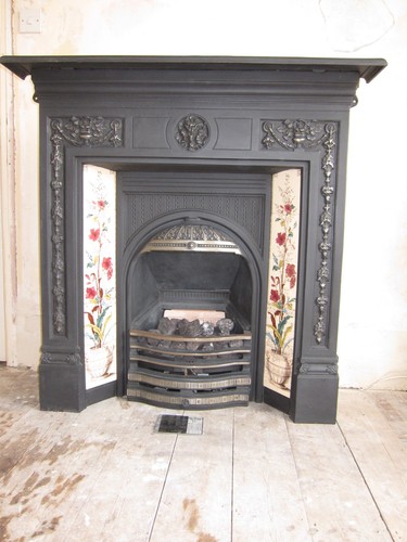 Stovax cast iron fire surround - cast,