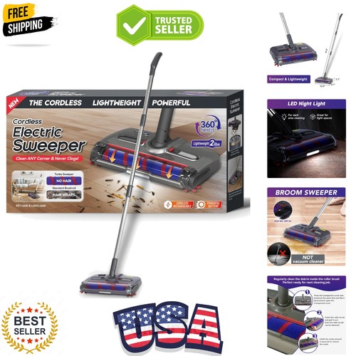 Swivel cordless sweeper - cordless, sweeper,floor