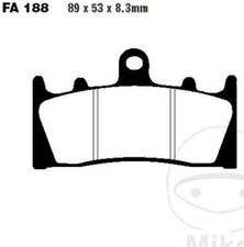 EBC EPFA188HH Brake Pads for