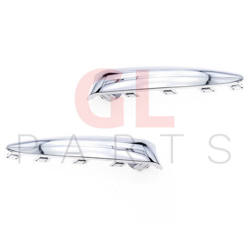 Front bumper side chrome - bumper, trim