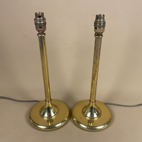 Pair vintage metal gold - vintage,