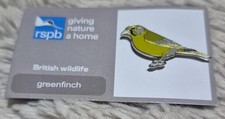 RSPB Bird Pin Badge -