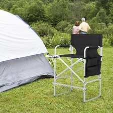 Tall folding director chair - folding,