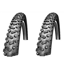 2 X Schwalbe Snow Stud 26 x